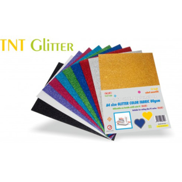 TESSUTO TNT 20X30 10FG GLITTER ASSORTITO: vendita ingrosso con