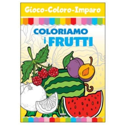 LIBRO DA COLORARE COLORIAMO I FRUTTI V.1,90