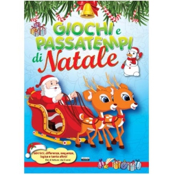 LIBRO PASSATEMPI E GIOCHI NATALE 64PG V.4,90