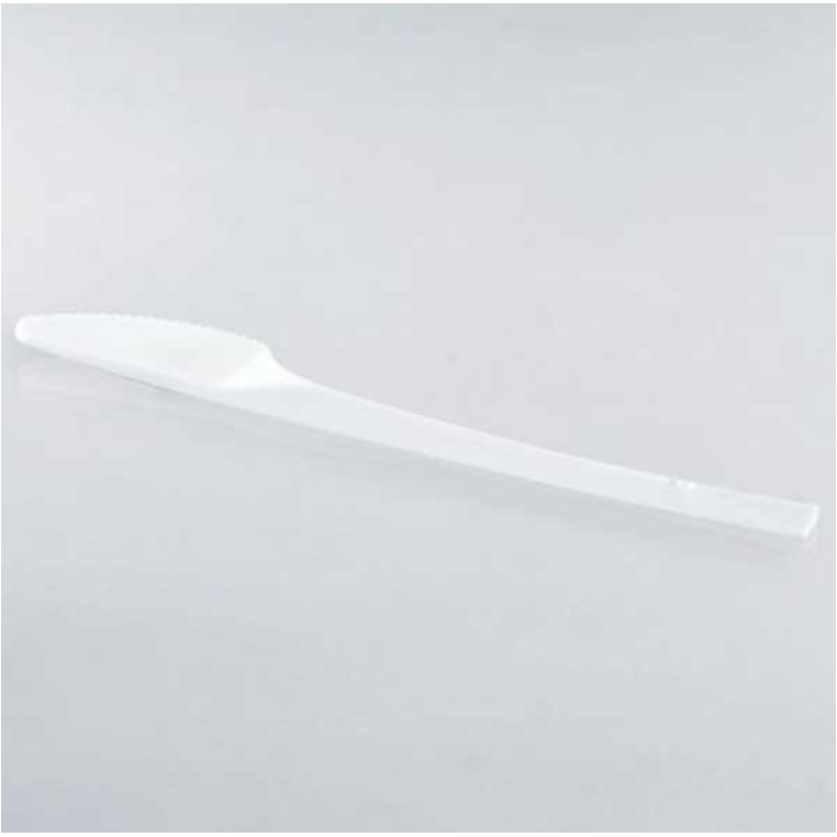 POSATE 100PZ PLASTICA COLTELLO