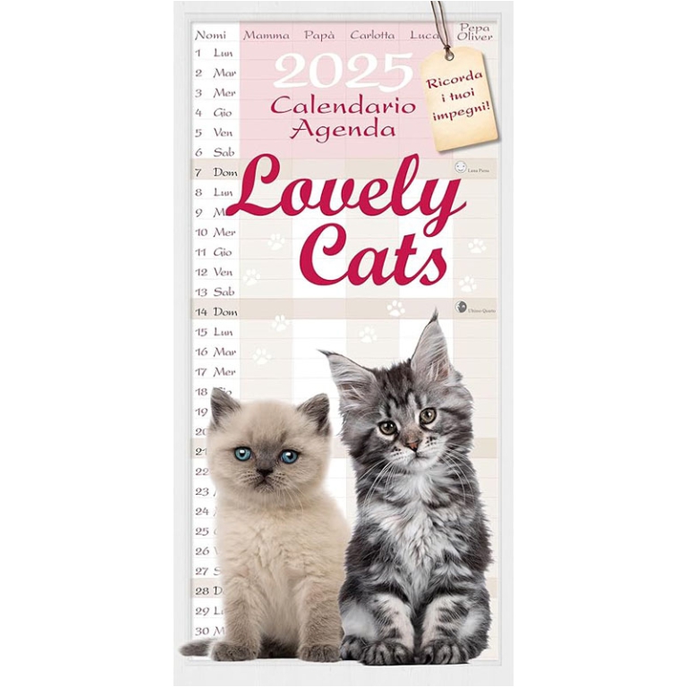 CALENDARIO LOVELY CATS