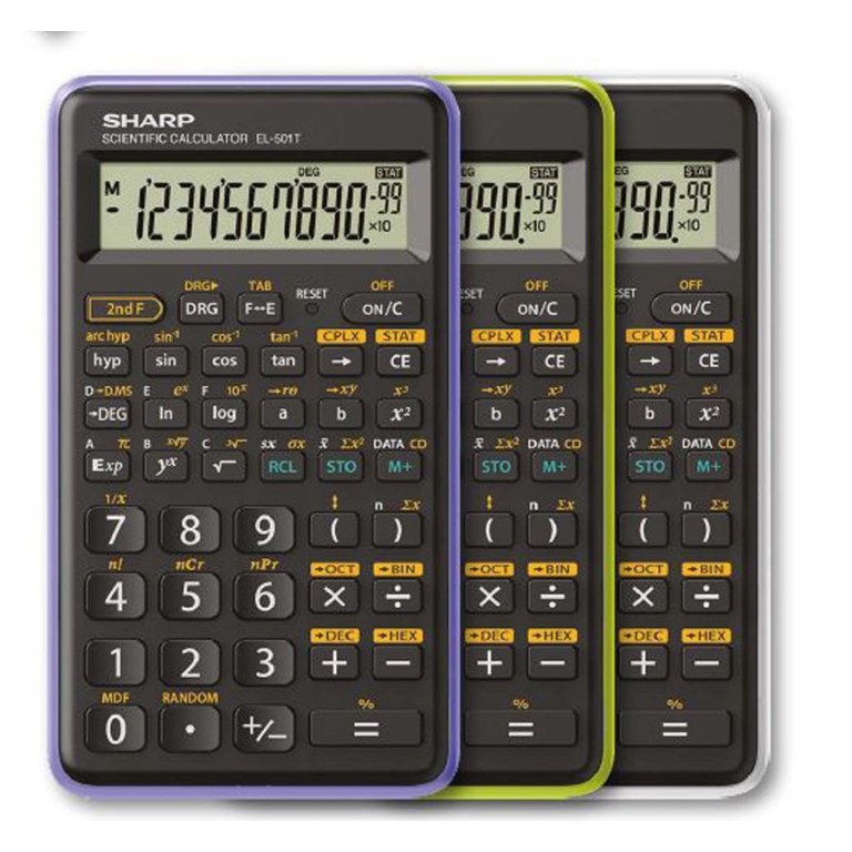 CALCOLATRICI SHARP EL501T 146F 10C SCIENTIFICA