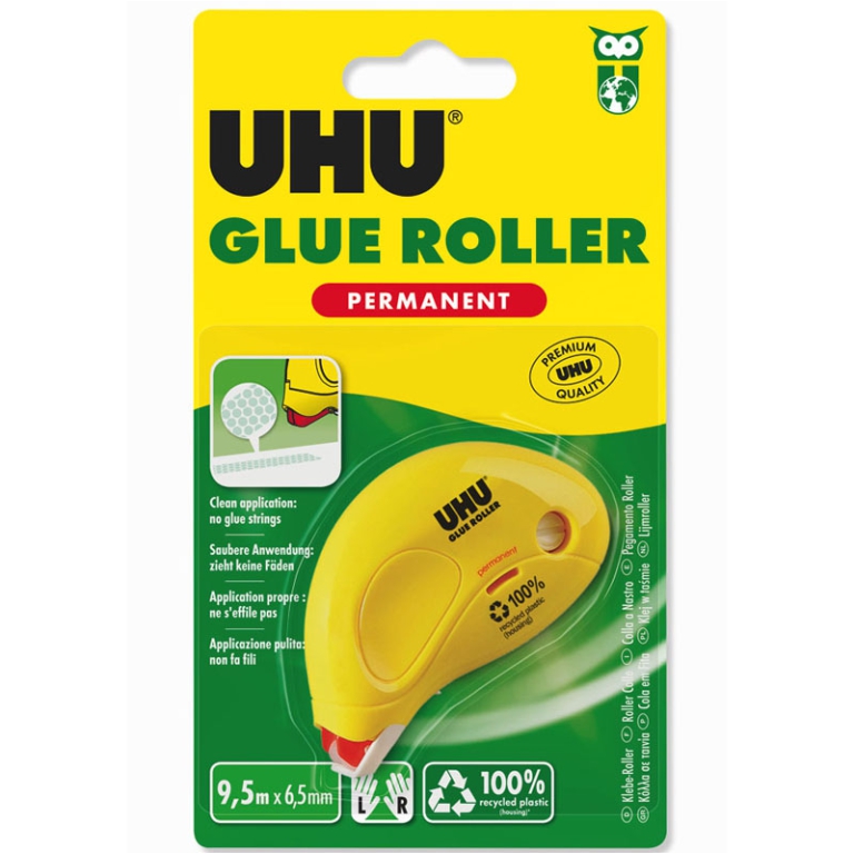 COLLA UHU ROLLER 6PZ PERMANENTE IN BLISTER