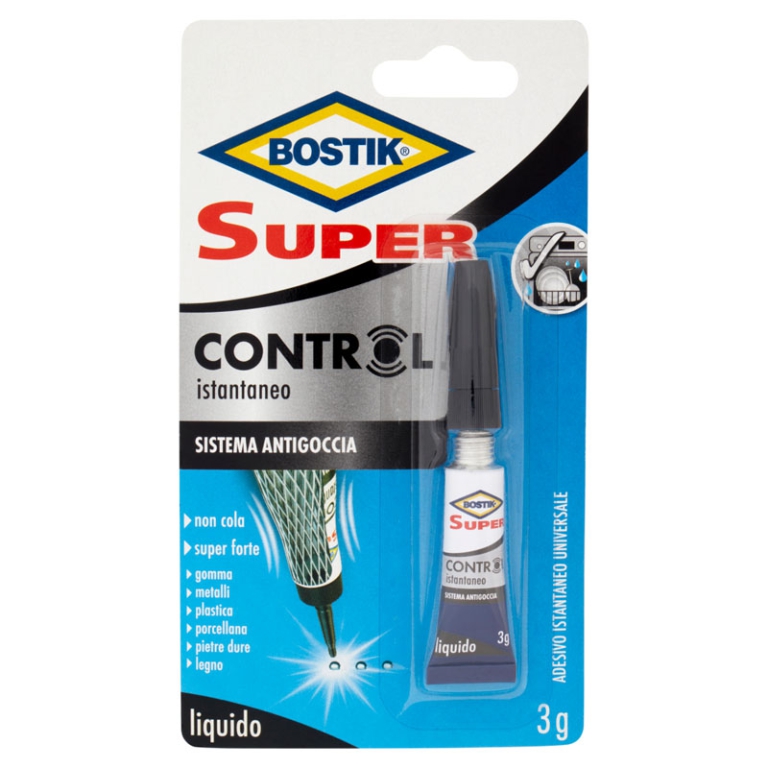 COLLA BOSTIK 3GR SUPERCONTROL ATTACCATUTTO