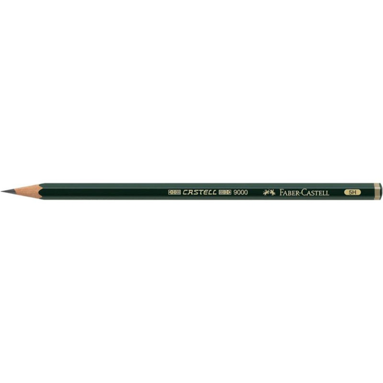 MATITE 5H 12PZ 9000 FABER CASTELL