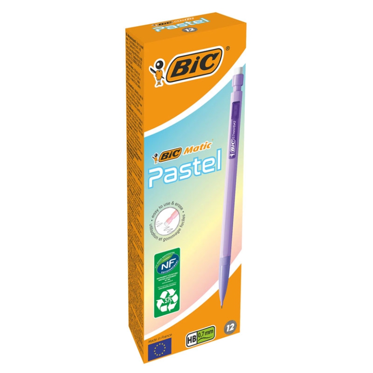 PORTAMINE 0,7MM BICMATIC 12PZ PASTEL 5