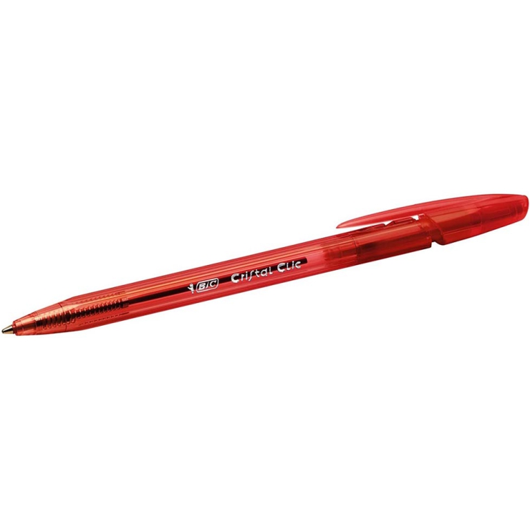 SFERA CRISTAL CLIC 20PZ  ROSSO BIC 2