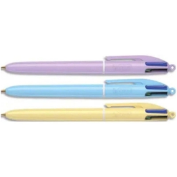 SFERA BIC 4 COLORI 12PZ  PASTEL COL.ASS.