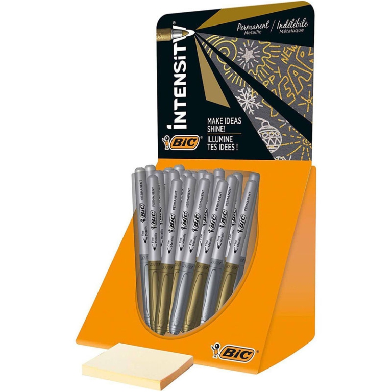 PENNARELLI 24PZ BIC      MARKING ORO E ARGENTO 2