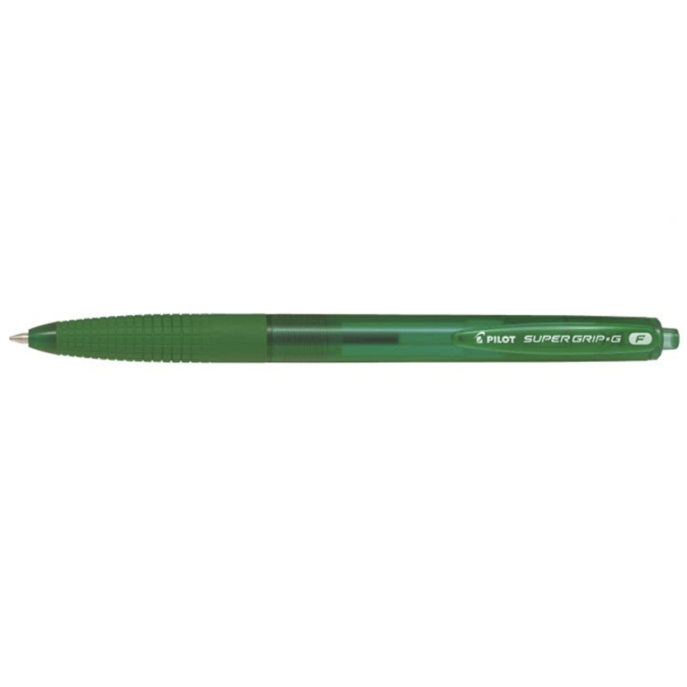 SFERA SUPERGRIP G VERDE 12PZ SCATTO FINE PILOT