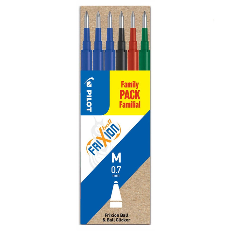 REFILL FRIXION 36PZ 0,7  ASS CANCELLABILE PILOT