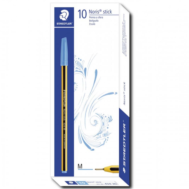 SFERA NORIS STICK 10PZ   AZZURRO STAEDTLER 2