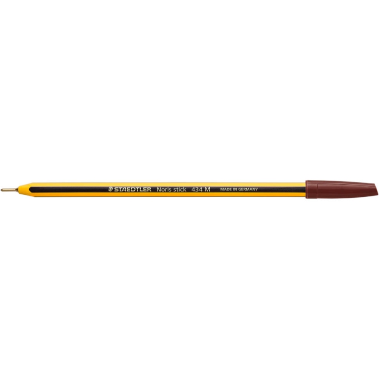 SFERA NORIS STICK 10PZ   MARRONE STAEDTLER