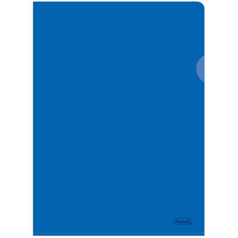 BUSTE PLASTICA A L BLU   22X30 BUCCIA 25PZ