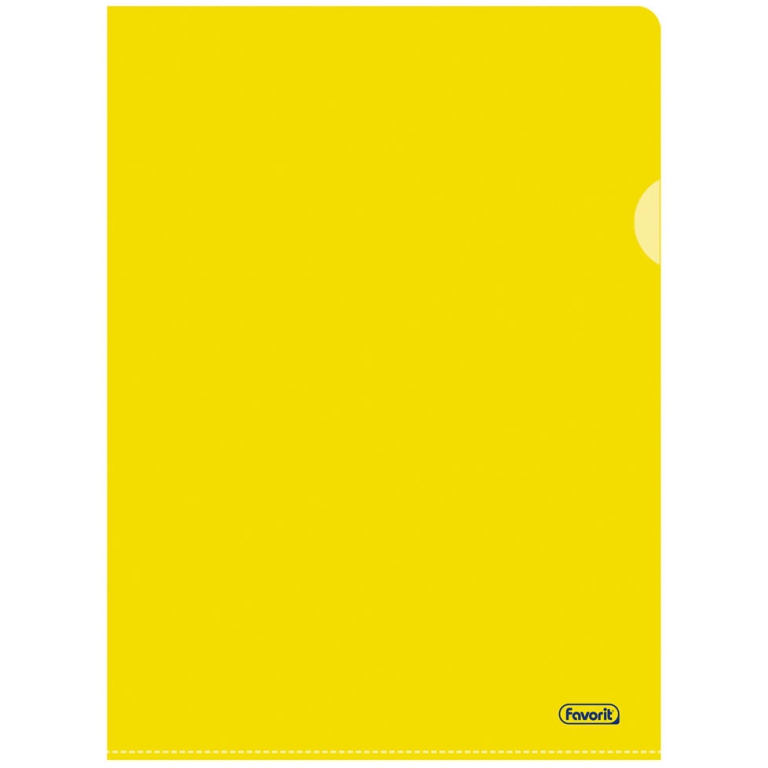 BUSTE PLASTICA A L GIALLO22X30 BUCCIA 25PZ