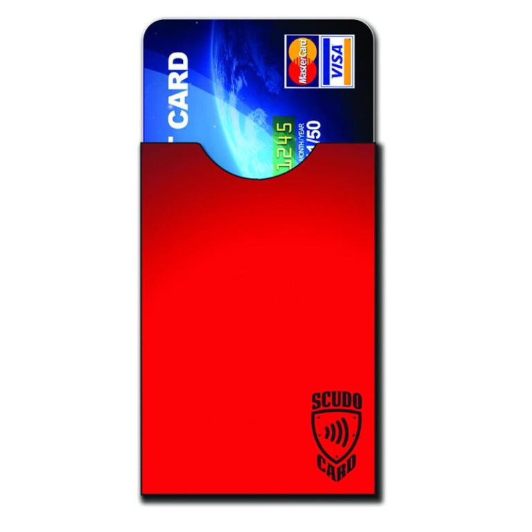 BUSTE PORTACARD 36PZ SCUDOCARD RFID SINGOLE CROMO 2