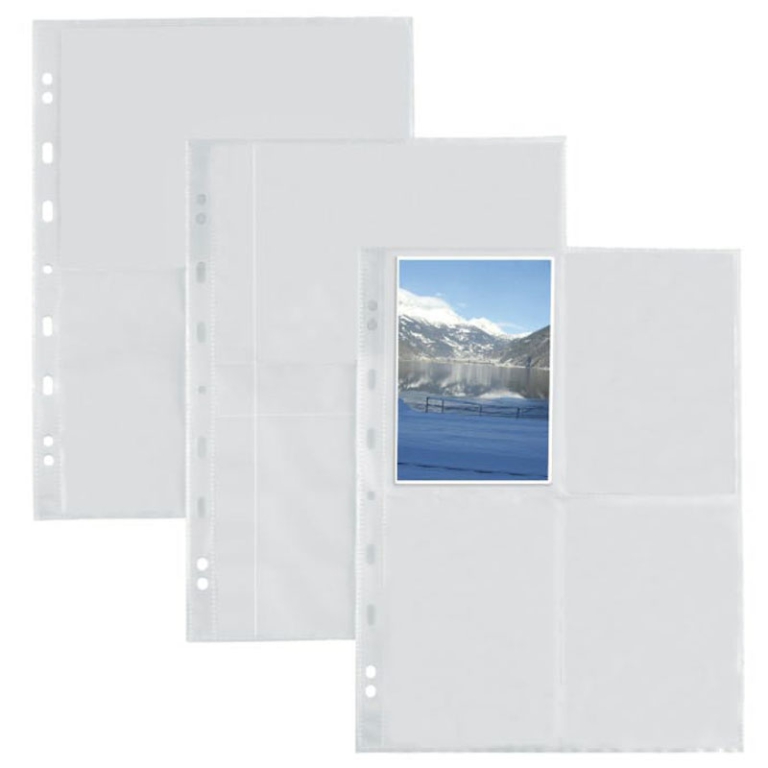 BUSTE PP. PORTAFOTO 13X18 4 POSTI A4 FORATE 10PZ 2