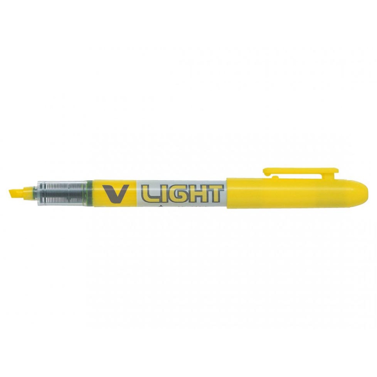 EVIDENZIATORI V-LIGHT 12PZ GIALLO PILOT