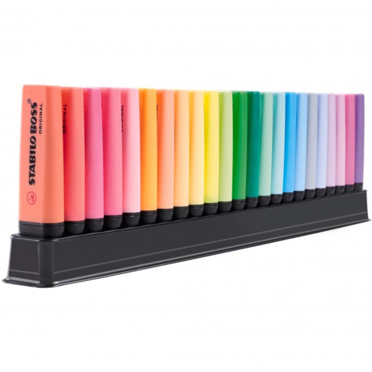 EVIDENZIATORI BOSS 23 COLORI DESKSET STABILO 5