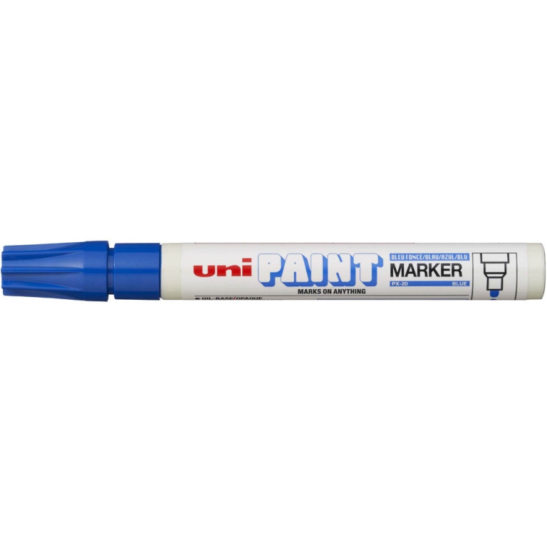 UNI PAINT BLU 12PZ PENNARELLO