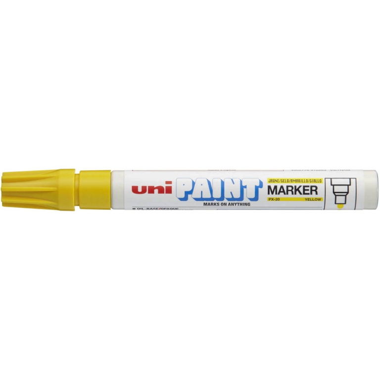 UNI PAINT GIALLO 12PZ PENNARELLO