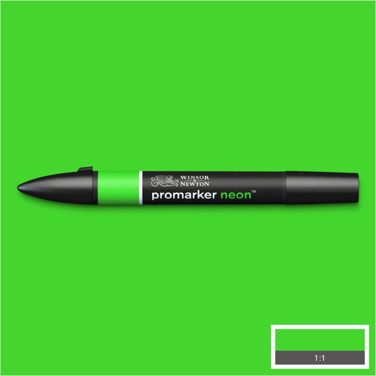 PENNARELLI PROMARKER W&N NEON GLOW GREEN (NNGR) 3