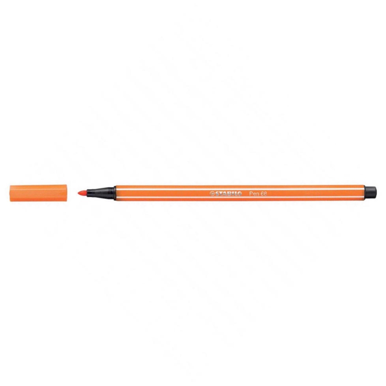 STABILO PEN 68 ARANCIO VERMIGLIO PALLIDO 30 10PZ