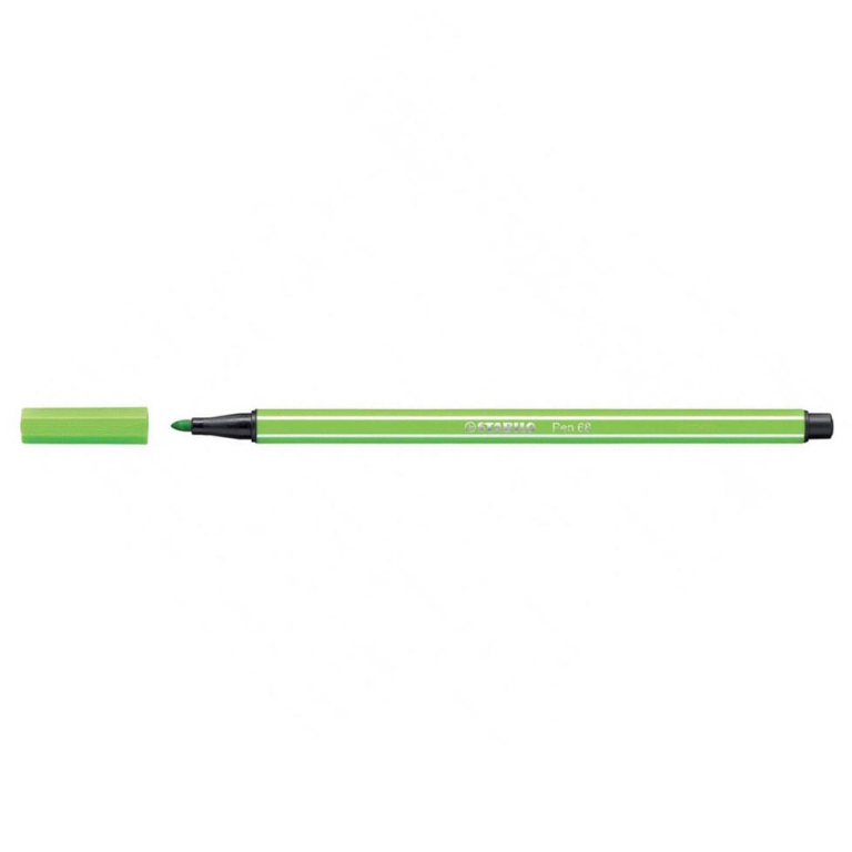 STABILO PEN 68 VERDE CHIARO 33 10PZ