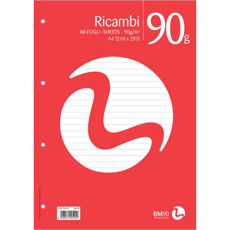 RICAMBI A4 RIG.1RIGO 90GR 2