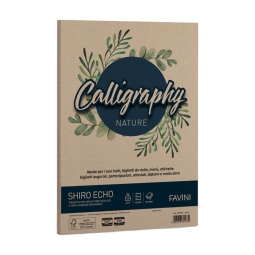 CARTA CALLIGRAPHY A4 50FG 120GR SHIRO ECHO LEGNO