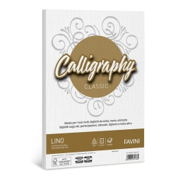 CARTA CALLIGRAPHY A4 50FG 200GR LINO BIANCO