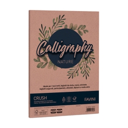 CARTA CALLIGRAPHY A4 50FG 250GR CRUSH MANDORLA