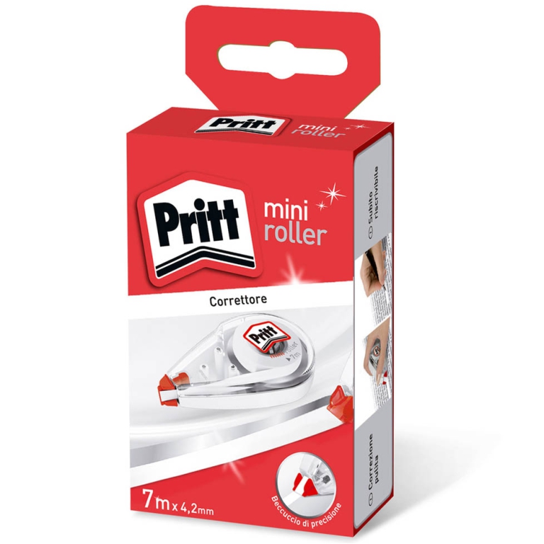 CORRETTORE A NASTRO MINI 4,2MMX7MT 10PZ PRITT 2