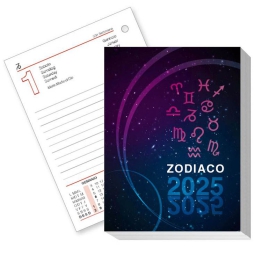 BLOCCO CALENDARIO ZODIACO CON FORI 9X12 DA TAVOLO