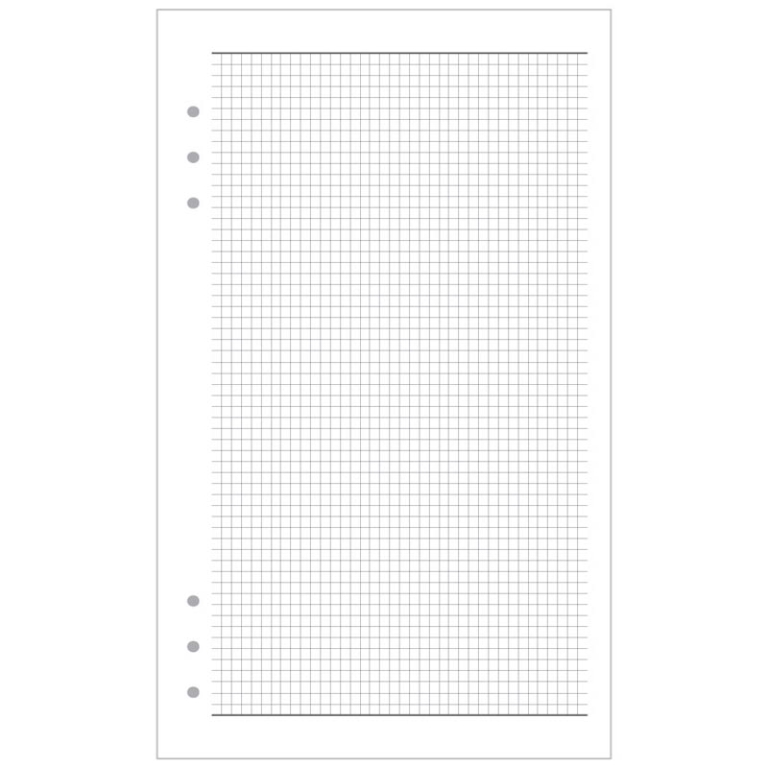 RICAMBIO ORGANIZER NOTES QUADRETTI 8X13CM 50FG