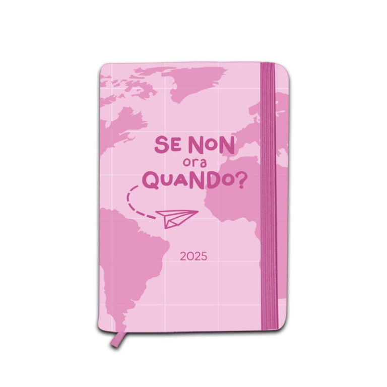 AGENDA GIORNALIERA 2025  14X9CM FLOWER MOTIVATION 3