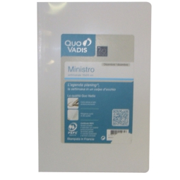 RICAMBIO AGENDA MINISTRO 16X24 QUO VADIS