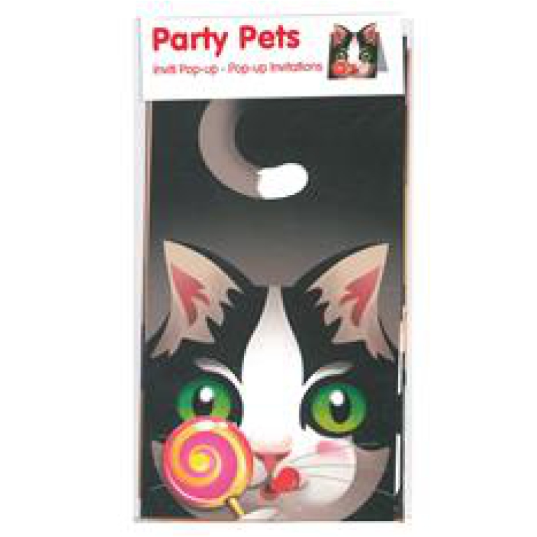 BIGLIETTI PARTY PETS 8PZ