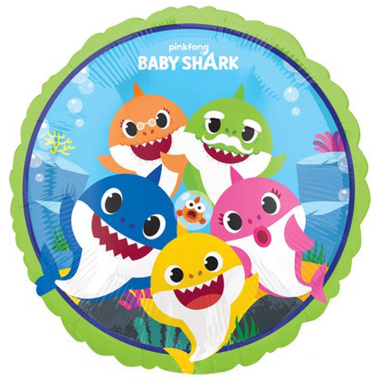 PALLONCINO MYLAR 42CM    BABY SHARK