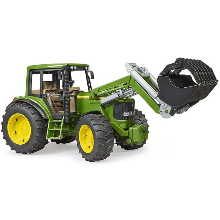 TRATTORE JOHN DEERE 6920 CON BENNA 2