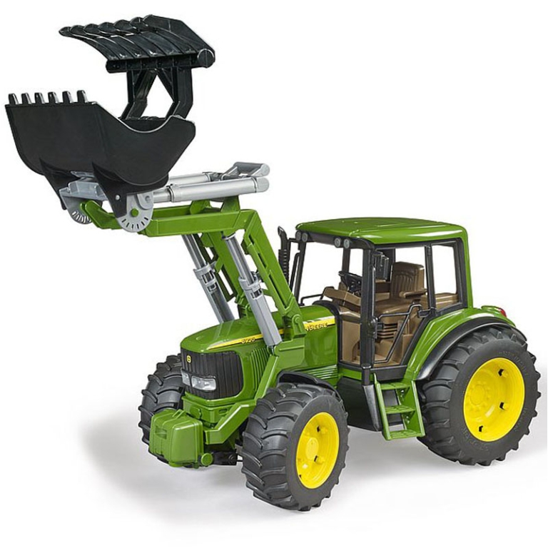 TRATTORE JOHN DEERE 6920 CON BENNA 3