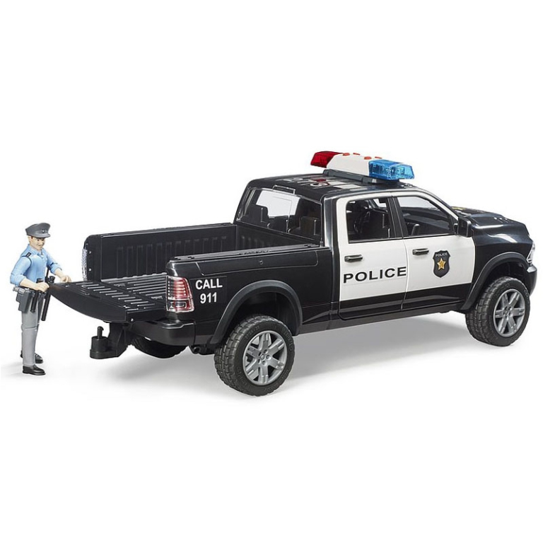 RAM 2500 POLIZIA CON POLIZIOTTO L40CM 5