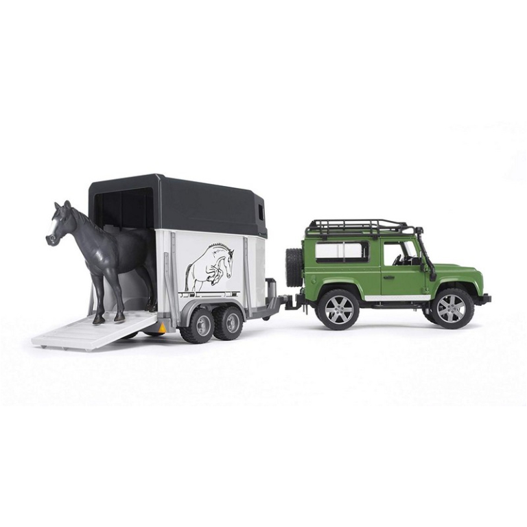 LAND ROVER DEFENDER RIMORCHIO TRASPOTRO CAVALLI