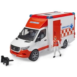 AMBULANZA CON AUTISTA MERCEDES SPRINTER L45,5CM