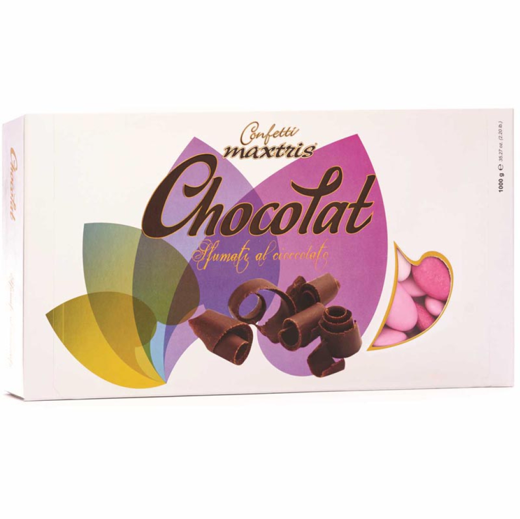 CONFETTI CIOCCOLATO 500GR SFUMATI ROSA: vendita ingrosso con consegna veloce