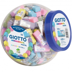 MINIGOMME 120PZ PASTEL GIOTTO