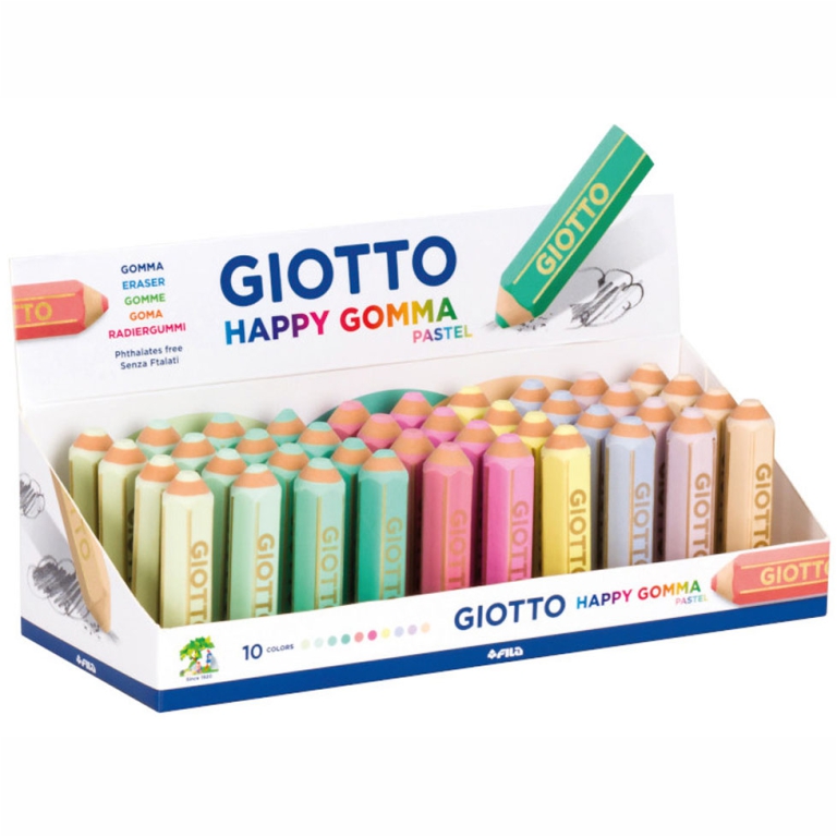 GOMME HAPPY 40PZ PASTEL EXPO GIOTTO