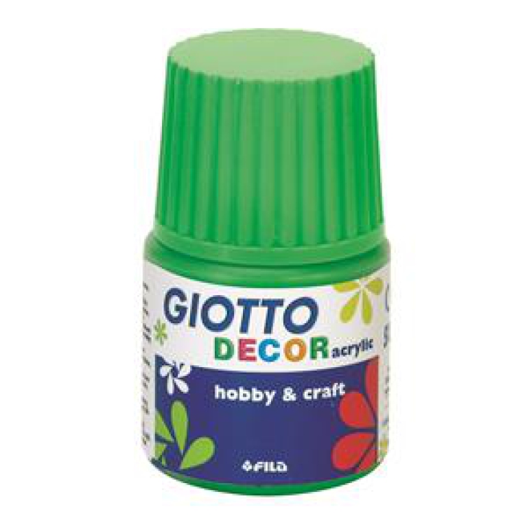 TEMPERA 50ML VERDE CINABRO ACRILICA GIOTTO