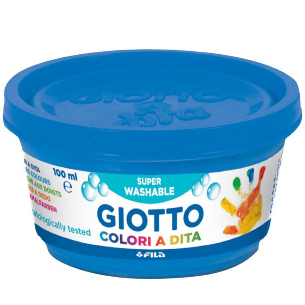 TEMPERA A DITA 100ML 6 COLORI GIOTTO: vendita ingrosso con consegna veloce