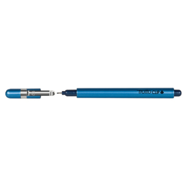 Penna con punta sintetica Tratto Pen - blu - Tratto 0,5 mm